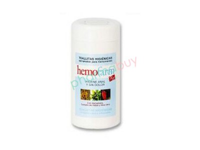 Hemofarm Plus Toallitas Bote 60 uds. Hemofarm Plus Toallitas Bote 60 uds.