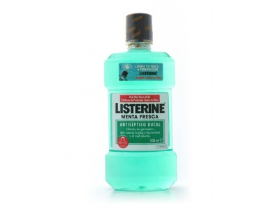 Listerine Menta Fresca 500ml Listerine Menta Fresca 500ml