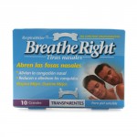 TIRAS NASAL BREATHE RIGHT TRANSP.GRANDE 10 UN