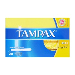 Tampax Tampón Regular 20 uds.