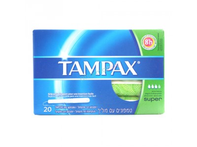 Tampax Tampón Super 20 uds.