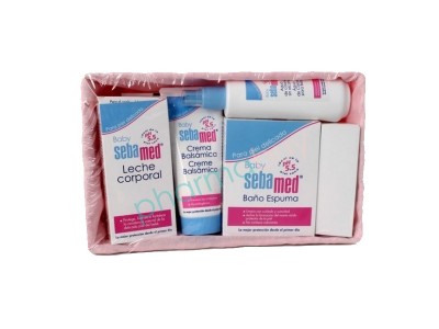 Sebamed Baby Canasta Gel + Leche + Cr. Bals. + Colonia Sebamed Baby Canasta Gel + Leche + Cr. Bals. + Colonia