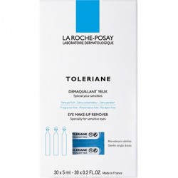 La Roche-Posay Toleraine Desmquillante Ojos 30 Monodosis