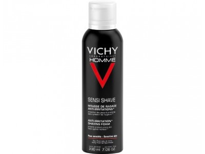 Vichy Homme Espuma Afeitar Pieles Sensibles 200ml Vichy Homme Espuma Afeitar Pieles Sensibles 200ml