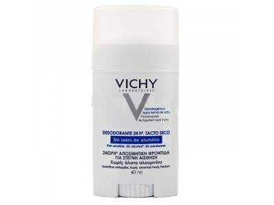 Vichy Desodorante Stick 24H Sin Sales Aluminio 40m