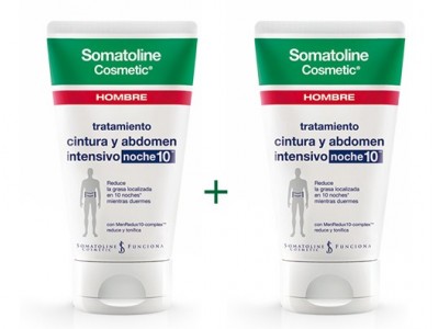 Somatoline Cosmetic Cintura Abdomen Intensivo Noche 2x150ml Somatoline Cosmetic Cintura Abdomen Intensivo Noche 2x150ml