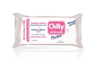 Chilly Delicado Pocket Toallita Íntima F.Suave 12U Chilly Delicado Pocket Toallita Íntima F.Suave 12U