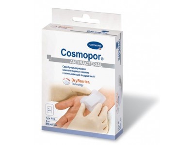 Cosmopor Antibacterial Apósito Esteril 7,2x5cm