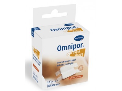 Omnipor OTC Esparadrapo Hipoalérgico 2,5cmx5m