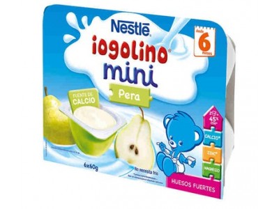 Nestlé Yogurt Iogolino Mini Pere 6x60g