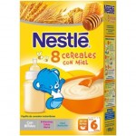 NESTLÉ PAPILLA 8 CEREALES CON MIEL 600 GR