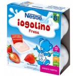 NESTLÉ YOGURT IOGOLINO FRESA 4 X 100 GR