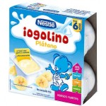 NESTLÉ YOGURT IOGOLINO PLÁTANO 4 X 100 GR