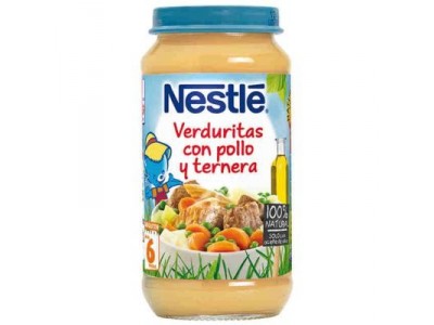 Nestlé Potito Verduras con Pollo y Ternera 250g