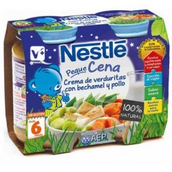 Nestlé Cena Verduras con Bechamel Pollo 2x200g