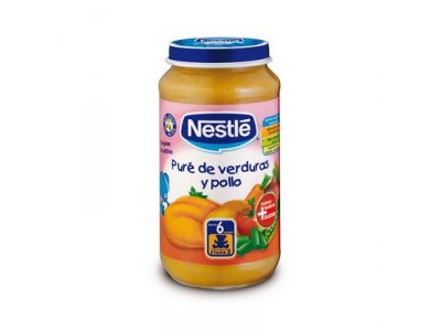 Nestlé Potito Puré de Verduras y Pollo 250g