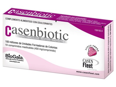 Casenbiotic 10 Comprimidos Masticables Fresa Casenbiotic 10 Comprimidos Masticables Fresa