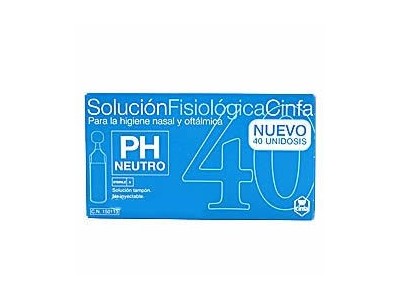 Cinfa Solución Fisiológica 40 Monodosis