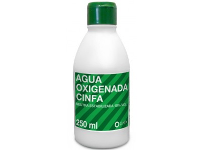 Agua oxigenada pelo