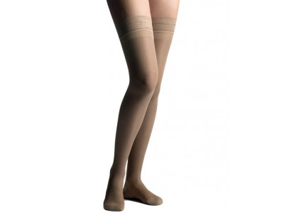 Farmalastic Media Larga Compresión Normal Blonda Talla Grande Capuchino Farmalastic Media Larga Compresión Normal Blonda Talla Grande Capuchino