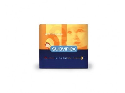 Pañal Suavinex T.3 de 9-15kg 30 U Pañal Suavinex T.3 de 9-15kg 30 U