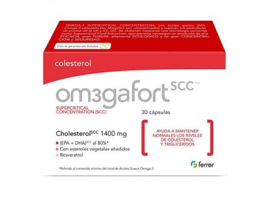 Omegafort Colesterol 30 Cápsulas Omegafort Colesterol 30 Cápsulas