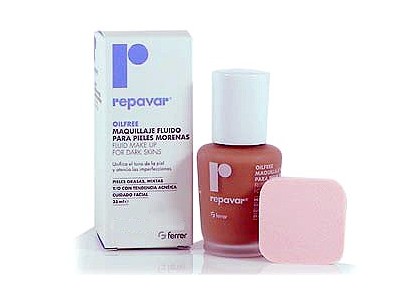 Repavar Oli-Fre Maq. Fluído Piel Morena 35ml