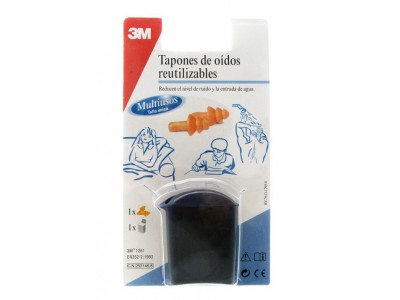 3M Tapones de Oído Silicona Adultos 3M Tapones de Oído Silicona Adultos