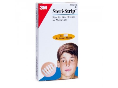 3m Steri-Strip 6 Tiras de 38x5mm 3m Steri-Strip 6 Tiras de 38x5mm