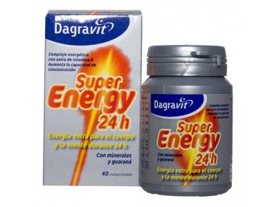 Dagravit Super Energy 24 Horas 40 Comprimidos