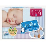 PAÑAL INFANTIL CHELINO FASHION & LOVE T4 9-15 KG 34U