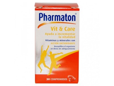 Pharmaton Vit + Care 30 Comprimidos