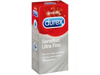 Durex Preservativo Sensitivo Ultrafino 10 uds.