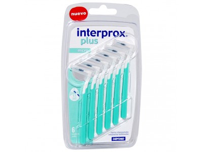 Interprox Plus Micro Cepillo Dental 2g 6 uds. Interprox Plus Micro Cepillo Dental 2g 6 uds.