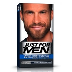 Just For Men Bigote Barba Patillas Castaño Claro