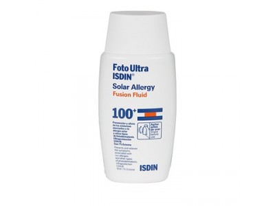 Isdin Fotoprotector Fusion Fluid Ultra Solar Allergy SPF100 50ml Isdin Fotoprotector Fusion Fluid Ultra Solar Allergy SPF100 50ml