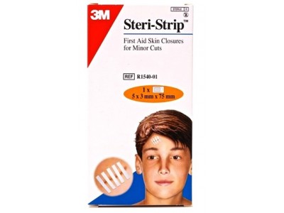 3M Steri-Strip 5 Tiras de 3mmx75mm