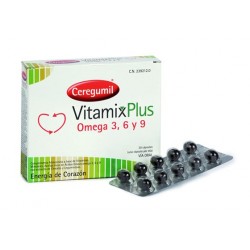 Ceregumil Vitamix Plus 30 Cápsulas Omega 3, 6 y 9