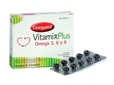 Ceregumil Vitamix Plus 30 Cápsulas Omega 3, 6 y 9