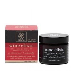 Apivita Wine Elixir Crema Día Antiarrugas Reafirmante SPF15 50ml