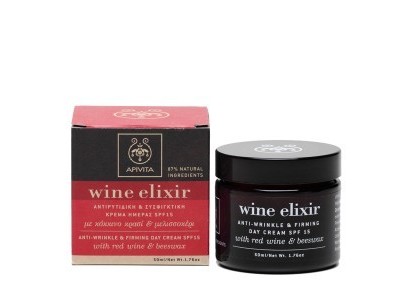 Apivita Wine Elixir Crema Día Antiarrugas Reafirmante SPF15 50ml