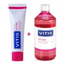 Vitis Encías Pasta 100ml + Colutorio 500ml