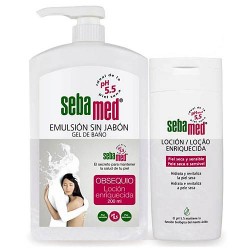 Sebamed Pack Emulsión 1l + Loción Enriquecida 300ml