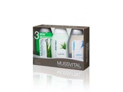 Mussvital Pack Mini Gel + Body + Champú Purificante