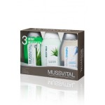 MUSSVITAL PACK MINI GEL + BODY + CHAMPÚ PURIFICANTE