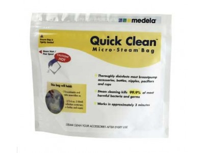 Bolsas Medela para Microondas Reutilizables Quick Clean Bolsas Medela para Microondas Reutilizables Quick Clean