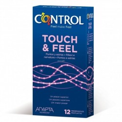 Control Preservativos Touch Feel 12 uds.