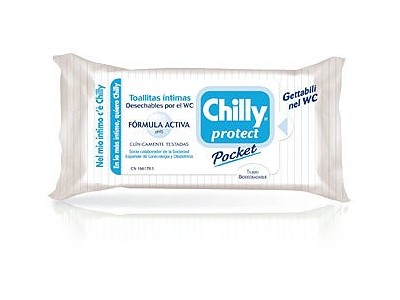 Chilly Pocket Toallitas Íntimas Protectoras 12 uds. Chilly Pocket Toallitas Íntimas Protectoras 12 uds.