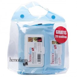 Hemofarm Plus 60 Toallitas + 20 uds. Gratis