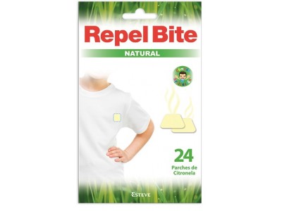 Repel Bite Natural 24 Parches de Citronela